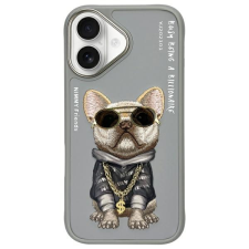 Nimmy Glasses Cool Dog tok iPhone 16 - szürke tok és táska
