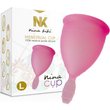 NINA CUP MENSTRUÁCIÓS KEHELY MÉRET RÓZSASZÍN L intim higiénia