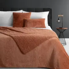  Nina szőrme hatású ágytakaró Világosbarna 220x240 cm lakástextília