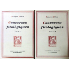 Nincs megadva Converses Filològiques VOL. I-X. (két kötetben) antikvárium - használt könyv