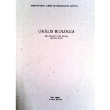 Nincs megadva Orális biológia - Dr. Szentpéterváry József antikvárium - használt könyv