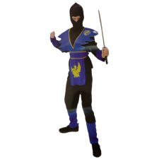  Ninja jelmez kék jelmez