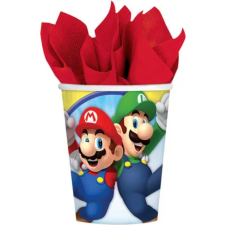 Nintendo Super Mario papír pohár 8 DARABOS 250 ml party kellék