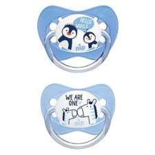NIP 31003 NIP Family szilikon játszócumi 0-6 hónapos korig 2db-os cumisüveg