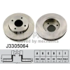 NIPPARTS féktárcsa J3305064