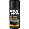 Nish Man Nish Man Keratin Fiber hajdúsító és színező, fekete, 20g