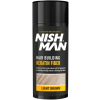 Nish Man Nish Man Keratin Fiber hajdúsító és színező, világosbarna, 20g