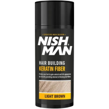 Nish Man Nish Man Keratin Fiber hajdúsító és színező, világosbarna, 20g hajformázó