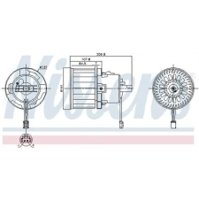 Nissens Utastér-ventilátor 87610 autóalkatrész