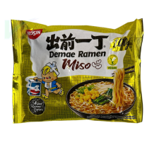  Nissin Demae Miso Ramen Tésztaleves 100g alapvető élelmiszer