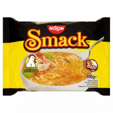 Nissin Smack csirke ízű instant tésztaleves 100 g reform élelmiszer