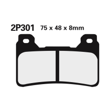 Nissin utcai/terepjáró szinterelt fém fékbetétek - 2P-301ST egyéb motorkerékpár alkatrész
