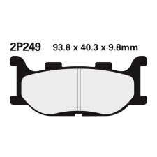 Nissin utcai/terepjáró szinterelt fémbetétek - 2P-249ST egyéb motorkerékpár alkatrész