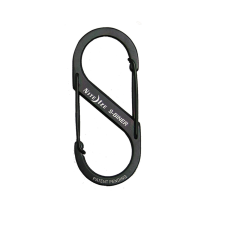 Nite Ize S-Biner #4 Black - rozsdamentes karabiner vadász és íjász felszerelés