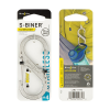 Nite Ize SlideLock #4 Silver - rozsdamentes karabiner