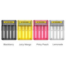Nitecore Nitecore Kellék Akkumulátor Gyorstöltő Q4 - Lemonade elemlámpa