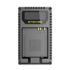 Nitecore Panasonic DMW-BLE9/ Leica BP-DC15-E Dupla-Töltő - QC USB-C Charger (UL109)