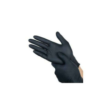  Nitril kesztyű FEKETE - L  100db védőkesztyű