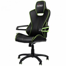 Nitro Concepts E200 Race Gamer szék - Fekete-Zöld videójáték kiegészítő
