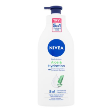 Nivea Aloe & Hydration 48h testápoló tej 625 ml nőknek testápoló
