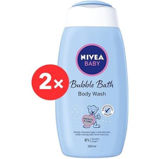 Nivea Baby Cream Bath 2× 500 ml babafürdető, babasampon