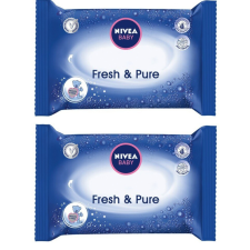 Nivea Baby Fresh &amp; Pure törlőkendők 2 x 63 db tisztító- és takarítószer, higiénia