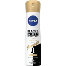 Nivea Black & White Invisible Silky Smooth deo spray 150 ml dezodor