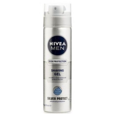  Nivea borotvagél 200 ml P - Silver Protect (bőrvédő) borotvahab, borotvaszappan