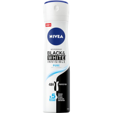 Nivea Deo Spray Women 150 ml Invisible B&W Pure (0182230) dezodor