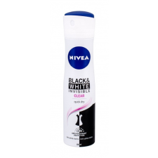 Nivea Invisible For Black & White Clear 48h izzadsággátló 150 ml nőknek dezodor