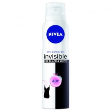 Nivea Invisible for Black & White Clear Deo Spray 150 ml dezodor