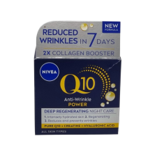  NIVEA krém Q10 Pus Night 50ml - Ránctalanító Éjszakai Arckrém 50ml arckrém