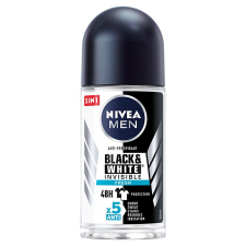 Nivea Men Fekete-Feher Lathatatlan Friss Antiperspirans Golyos, 50ml ajándéktárgy