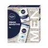 Nivea MEN Fresh Sensitive ajándékcsomag (tusfürdő&amp;after shave balzsam) 2024