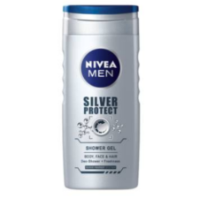 Nivea Men Silver Protect tusfürdő 250ml tusfürdők