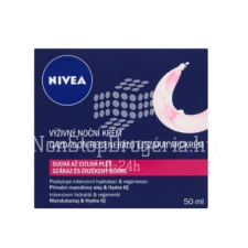Nivea Nivea Aqua Effect Éjszakai krém Száraz bőrre 50ml arckrém