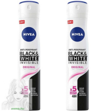 Nivea Nivea Black White Invisible Original deospray 150ml dezodor