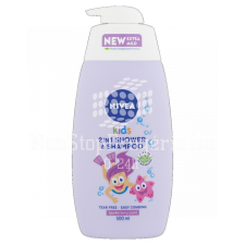 Nivea NIVEA Kids 2in1 Tusfürdő és Sampon Lányoknak 500 ml tusfürdők