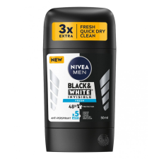 Nivea NIVEA MEN deo stift 50 ml Black&amp;White Invisible Fresh dezodor