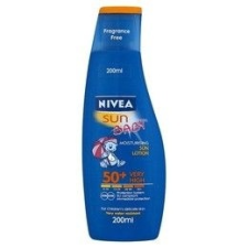 Nivea Nivea Sun Baby naptej SPF50+ 200ml naptej, napolaj