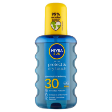 Nivea Protect&amp;Dry Touch átlátszó hűsítő napozó spray FF30 200ml naptej, napolaj