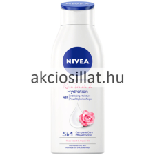 Nivea Rose Touch &amp; Hydration Testápoló 400ml testápoló