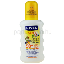 Nivea Sun Kids gyermek spray a napozáshoz SPF 50+ naptej, napolaj