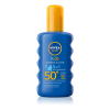 Nivea Sun Protect &amp; Care Kids naptej spray, hidratáló formulával gyerekeknek SPF50+ 200ml