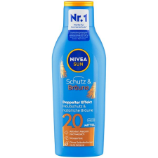 Nivea SUN Protect & Bronze Sun Lotion SPF 20 200 ml naptej, napolaj