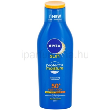 Nivea Sun Protect & Moisture hidratáló napozótej SPF 50+ naptej, napolaj