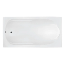 NIWELL Luxury BESCO BONA fehér színű akril egyenes kád 180x80 kád, zuhanykabin