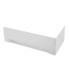 NIWELL Luxury BESCO Egyenes kád előlap - fehér 120x52