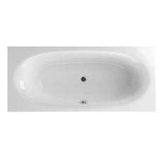 NIWELL Luxury NIWELL Oceana lux fehér színű akril egyenes kád 180x80 kád, zuhanykabin