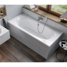 NIWELL Luxury NIWELL Oran különleges fehér színű akril egyenes kád 180x85 kád, zuhanykabin